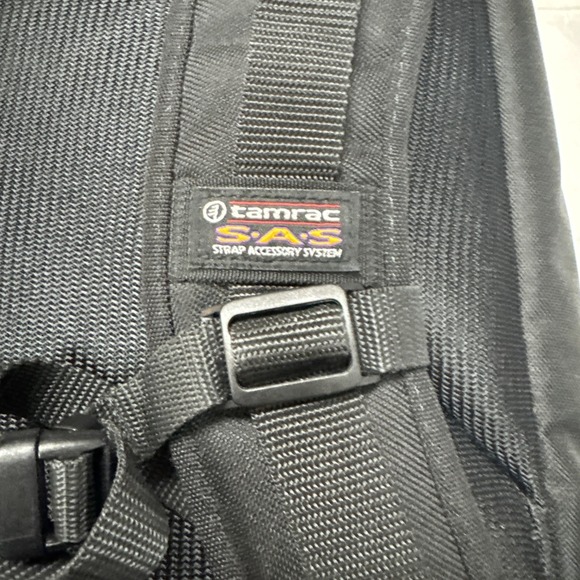 TAMRAC S.A.S PROFESSIONAL CAMERA BACKPACK BLK/GRAY TRAVEL HIKING PADDED 21" VG - Picture 8 of 13